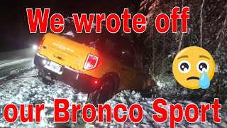 Bronco Sport accident [upl. by Sabian]