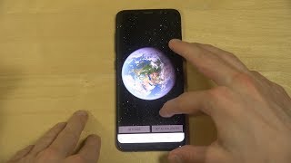 Shockingly Beautiful Earth Live Wallpaper App Samsung Galaxy S8 Review [upl. by Akinert]