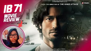 IB 71 Movie Review Is Vidyut Jammwals Spy Thriller A HIT Or Miss [upl. by Iht74]