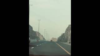 Khorfakkan road uae [upl. by Ettelegna]