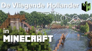 Vliegende Hollander onride in Minecraft [upl. by Ronnholm]