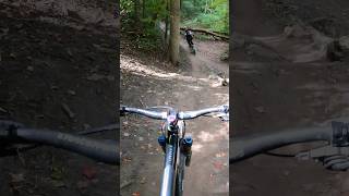 Drop and thread the needle drop mtb shortvideo mountainbike downhill tech [upl. by Manvel]