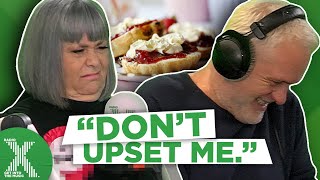 Dawn French is VERY opinionated about scones  The Chris Moyles Show  Radio X [upl. by Hazeefah]