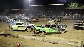 Amador County Fair Destruction Derby Main Event 2022 [upl. by Winshell]