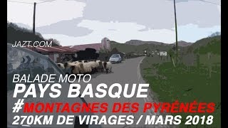 VLOG Moto  Viens découvrir les Pyrénées et ses virages [upl. by Rebeh912]