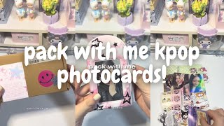 ✨🐻‍❄️ packing kpop photocards 49 asmr tiktok compilation  minsbymon [upl. by Gideon]