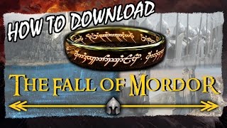 How To Install FALL OF MORDOR MampB Warband Mod [upl. by Wylde]