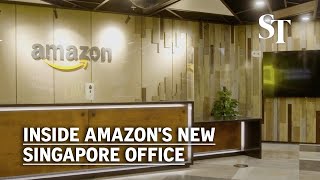 Inside Amazons new Singapore office [upl. by Lenuahs240]