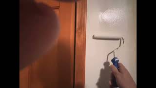 How to DIY Drywall patch repair prime and paint [upl. by Trebreh]