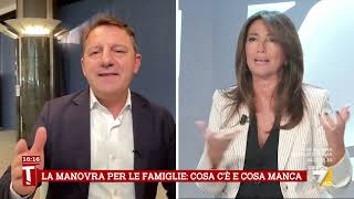 Manovra e famiglie il commento di Pasquale Tridico [upl. by Romney]