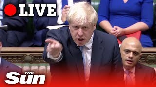 Boris Johnsons first appearance as PM in the Commons  Live replay [upl. by Viehmann]