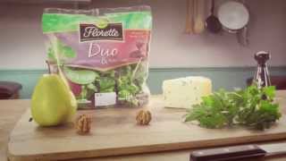 Florette One Minute Wonder  Stilton amp Walnut Salad Recipe [upl. by Olatha30]