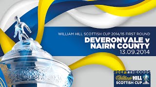 Deveronvale 01 Nairn County  William Hill Scottish Cup First Round 201415 [upl. by Alcock]