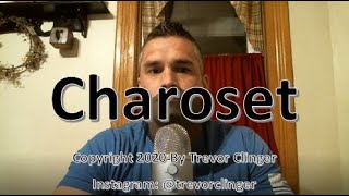 How To Pronounce Charoset [upl. by Narret]