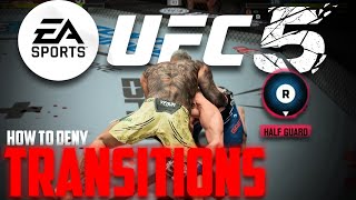 UFC 5 How To Deny ALL Transitions [upl. by Eilahtan]