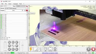 LaserGRBL Tutorial 4 Setting up your greyscale engraving part 1 [upl. by Naima]