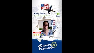 Testimonio visa J1 Aprobada  Emily Toala [upl. by Tallbot]