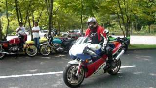 Honda RC30 in okutama Japan 13082011MOV [upl. by Kinch505]