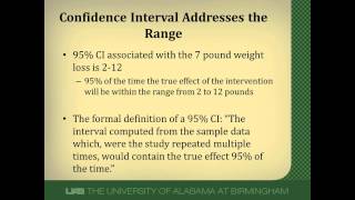 Statistics Corner Confidence Intervals [upl. by Resarf]