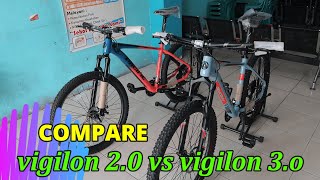 COMPARE PACIFIC VIGILON 20 VS PACIFIC VIGILON 30  MTB CROSS COUNTRY 3 JUTAAN [upl. by Nitnilc585]