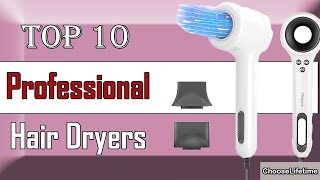 ✅ 10 Best Professional Hair Dryers New Model 2022 [upl. by Lateh]