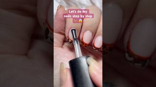 Gel nails 💅nailartist nailart gelnails nails gelmanicure gelpolish leopard lina diy howto [upl. by Iliram]