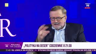 POLITYKA NA DESER  Dorota Łosiewicz i Stanisław Janecki 12092024 cz1 [upl. by Durware]