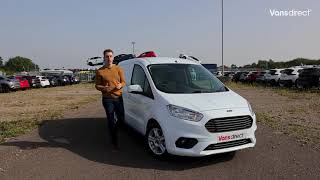 A Tour of the Ford Transit Courier  Vansdirect [upl. by Adnahsor426]