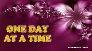 ONE DAY AT A TIME  Meriam Bellina with Lyrics [upl. by Lenore512]