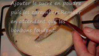 Recette du gâteau de semoule aux carambars [upl. by Anastasius]