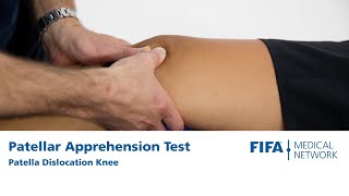 Patellar Apprehension Test  Patella Dislocation Knee [upl. by Burny]