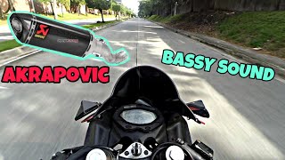 AKRAPOVIC PIPE Sound Test  Z200S 2020 Motorstar [upl. by Perry450]