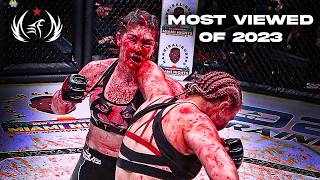 Invicta’s MOST VIEWED of 2023  Top 5 Fights [upl. by Kenelm]