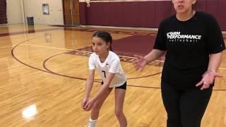 Beginner Volleyball Passing [upl. by Lodie]