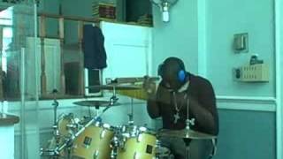 Gospel Drummer Akeem Wellsim at church bored [upl. by Tse563]