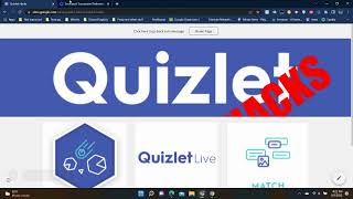 Quizlet Hack [upl. by Arimat]