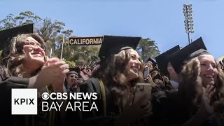 UC Berkeley commencement ceremony peaceful despite loud protests [upl. by Moriah]