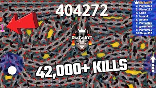 Snakeio  WORLD RECORD 2022 SCORE 480000 💣 EPIC SNAKE BATTLE OF ALL TIME 💣 ROBO ZILLA GAMEPLAY [upl. by Iteerp]