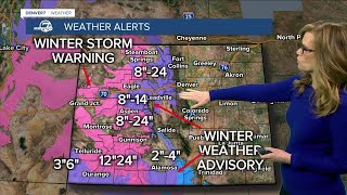 Chance for rain with gusty winds Wednesday snow by Friday [upl. by Vareck221]