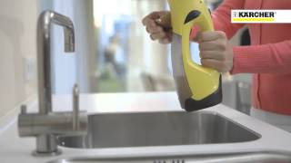 Nettoyeur de vitres KARCHER réf WV 2  disponible sur norautofr [upl. by Leuas]