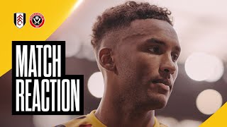 Auston Trusty  Post Match Reaction  Fulham 31 Sheffield United [upl. by Ettezil124]