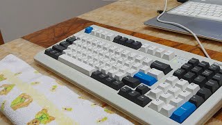 G801800 lubed w Retooled Cherry MX Blacks [upl. by Vander]