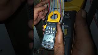 Digital clamp meter Amp checkexclusive electrical generator cooling tower viralvideo [upl. by Mauer110]