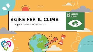 Agenda 2020 obiettivo 13 Agire per il clima [upl. by Grobe]