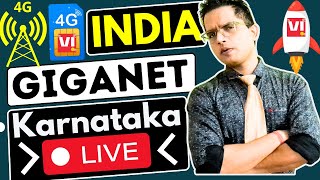 Vi 4G Network Upgrade in Karnataka  Vi ALL India 4G Network Upgrade  Vi Giganet 5G Launch [upl. by Walther]