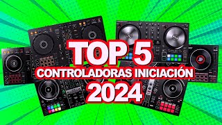 TOP 5 CONTROLADORAS DJ DE INICIACIÓN 2024 [upl. by Anahsek]