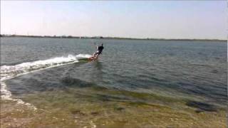 LeichtwindKiten mit dem Flysurfer Speed 3 21 m² [upl. by Stephenie]