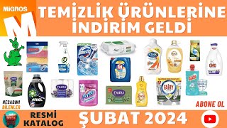 MİGROS Market İndirimleri  Temizlik Ürünleri  Şubat 2024  Resmi Katalog  Sesli Anlatım [upl. by Nitsugua432]