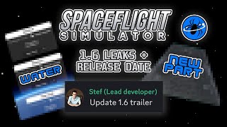 Spaceflight Simulator 16 is almost here  SFS 16 Trailer Release Date  SFS 16 Leaks [upl. by Peder]