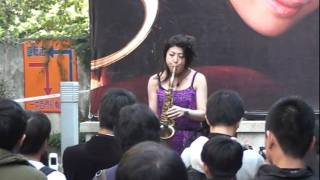 quotOctober 20thquot Kaori Kobayashi Live in Taiwan 小林香織 Sax サックス [upl. by Enirehtacyram]